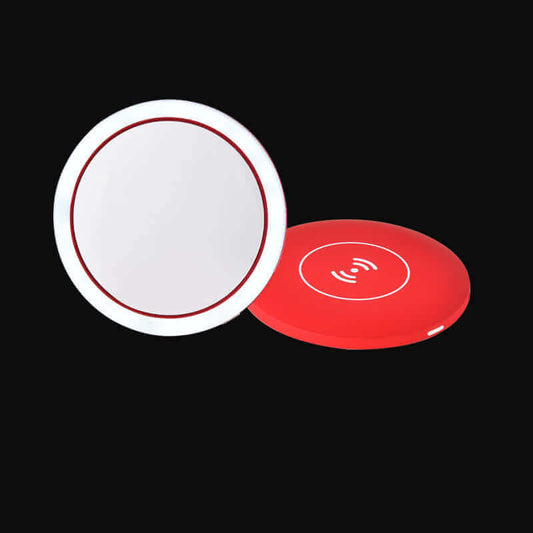 Wireless Charging LED Makeup Mirror Portable Smart Makeup Mirror