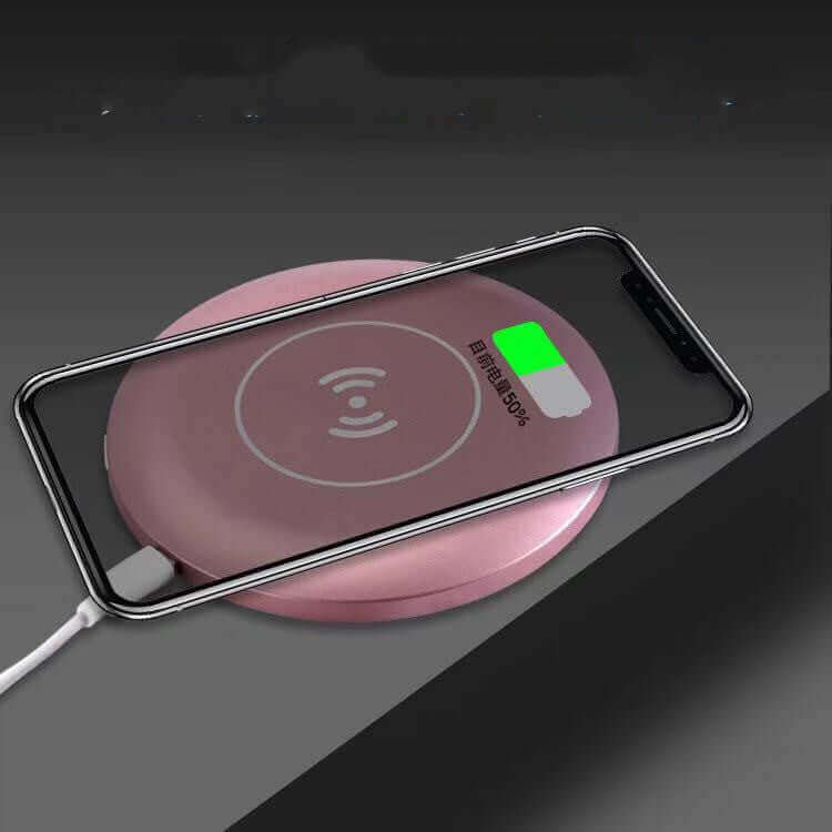 Wireless Charging LED Makeup Mirror Portable Smart Makeup Mirror