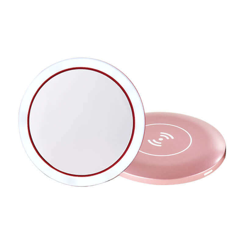 Wireless Charging LED Makeup Mirror Portable Smart Makeup Mirror