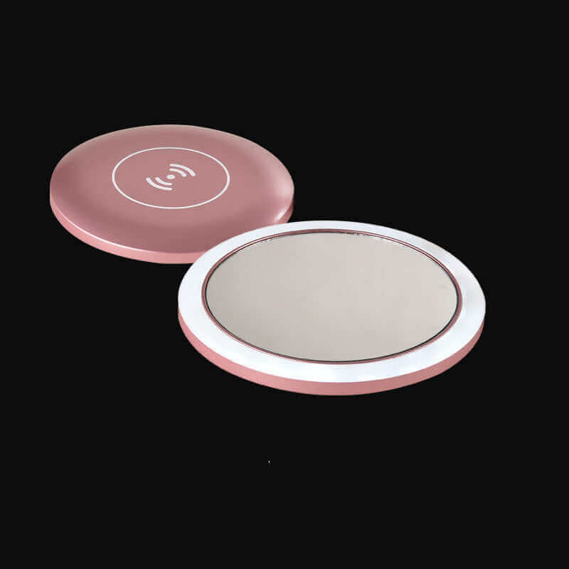 Wireless Charging LED Makeup Mirror Portable Smart Makeup Mirror