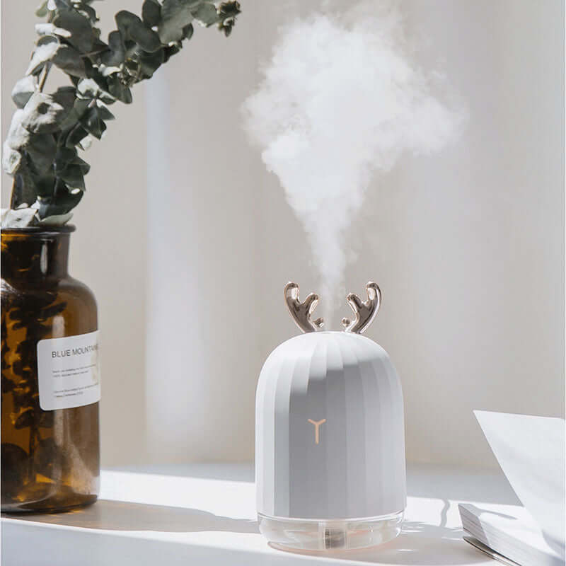 Mini Humidifier Portable USB Charging Quite Deer Shape