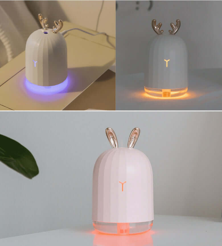 Mini Humidifier Portable USB Charging Quite Deer Shape