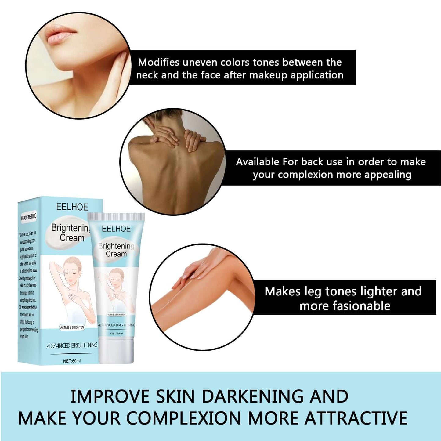 Underarm Moisturizing Concealer Brightening Beauty Cream