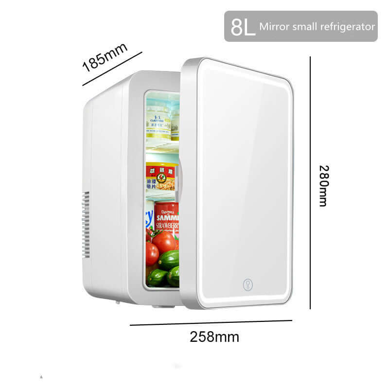 Beauty Mirror Loaded Household ABS Refrigerator